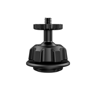 RUGVIS荧影手机支架搭配小配件合金手机夹磁吸快拆头底座1/4螺纹孔延长杆