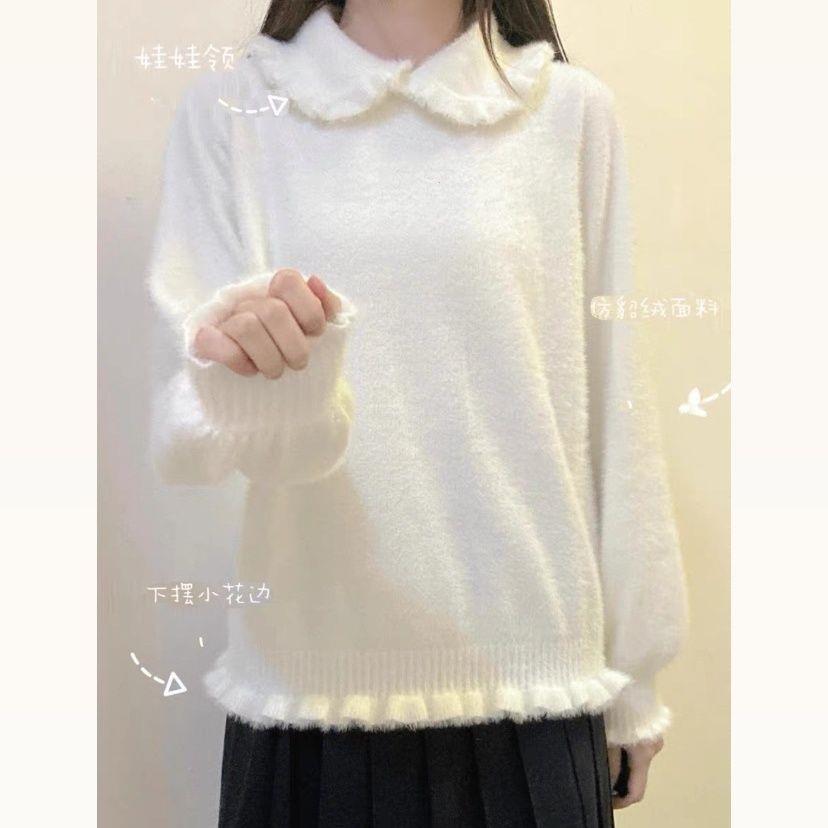 打底衫lolita甜美内搭秋冬季