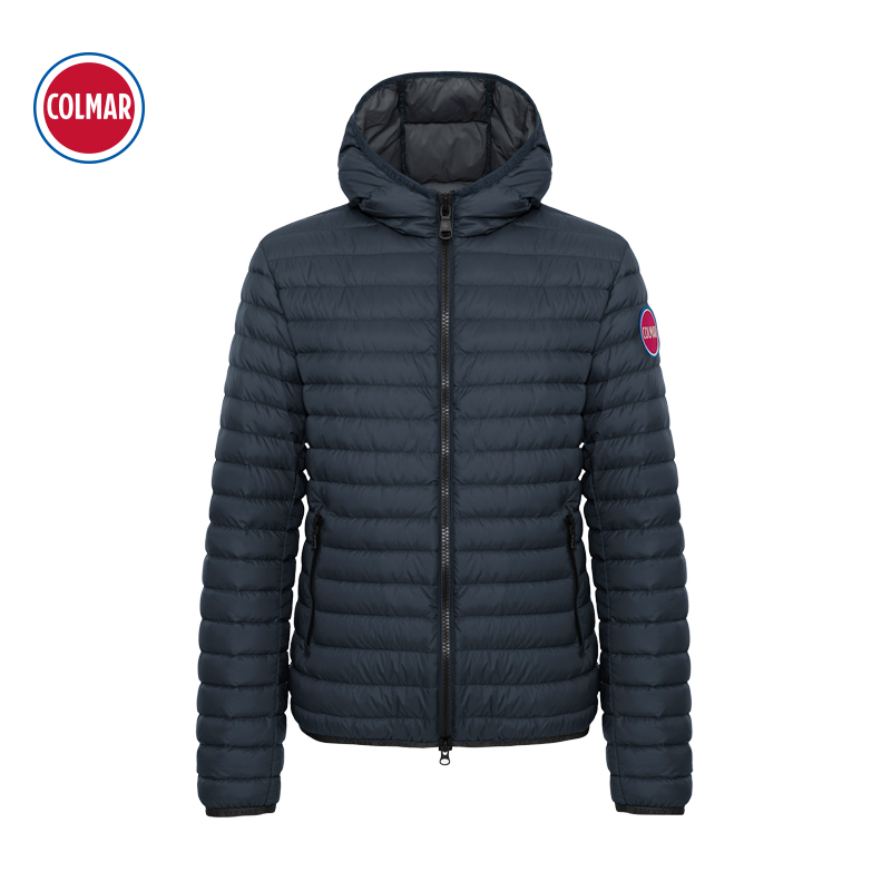 COLMAR连帽秋冬修身薄绒