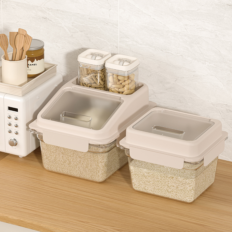 米桶家用防虫防潮密封储米箱米缸装面粉储存罐五谷杂粮大米收纳盒