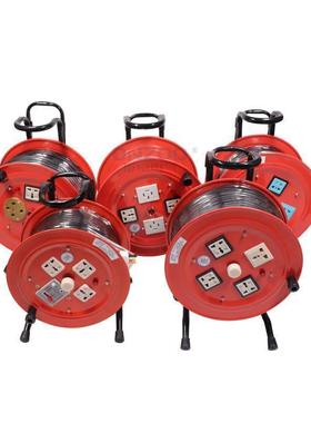 30米16a移线缆盘卷绕线盘平方/ydxz-2*2.5lbd移动电缆盘220v/15a