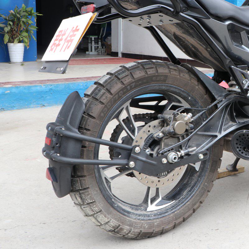 适用启典150G1升仕幽灵ZT250/3C10-X摩托车后挡泥板挡水板泥瓦改