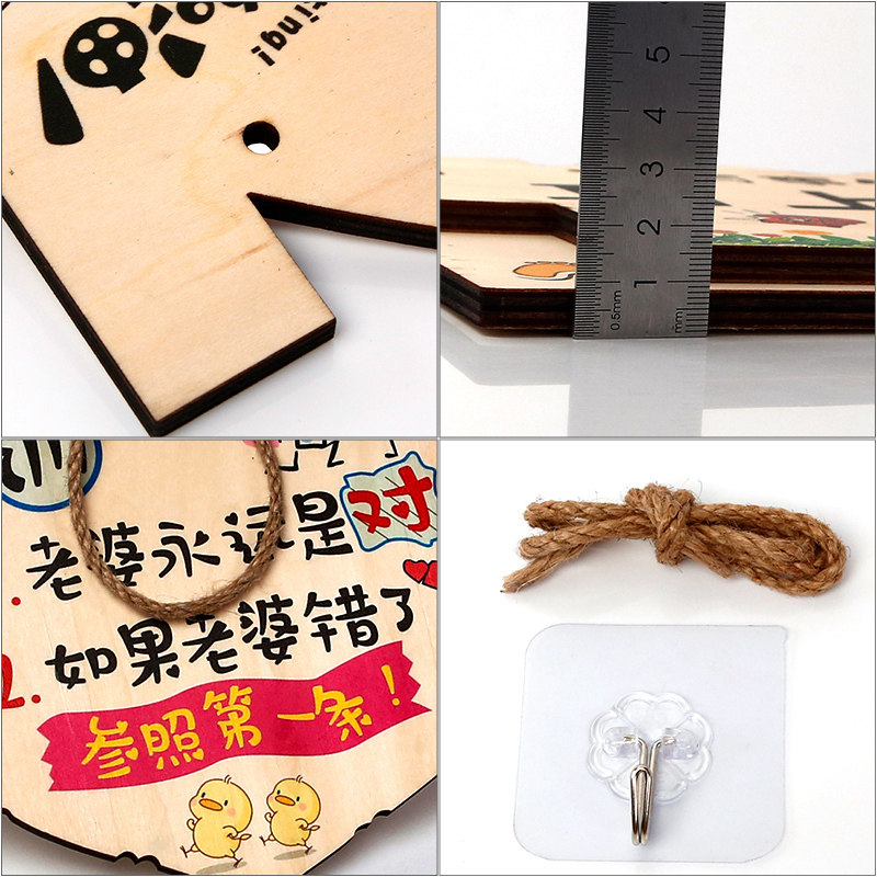 欢迎回家挂牌装饰入户门口DIY定制创意可爱家居客厅小.挂件温馨提