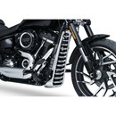 Kuryakyn哈雷软尾整流w器罩 饰罩 街霸路威肥霸发动机前侧电镀装