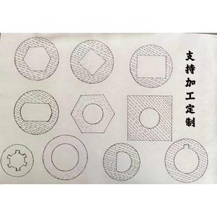 六角空心b钢管45#外圆内六角管内四方管冷拔异型钢管外六角管切割