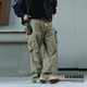 裤 复古泼墨做旧军事风多口袋破坏工装 重建 NEIGBORL钊叔制美式