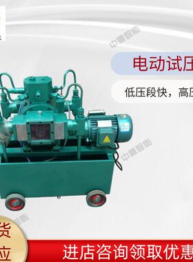 送货上门电动试压泵 使用寿命长电动试压泵 4DSY-10电动试压泵