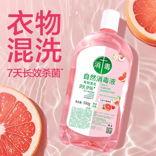自然消毒液家居内衣袜子消毒清洁液儿童衣物