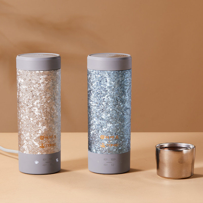 特美刻新款纯钛烧水杯保温杯家用旅行大容量男士高档泡茶杯子便携