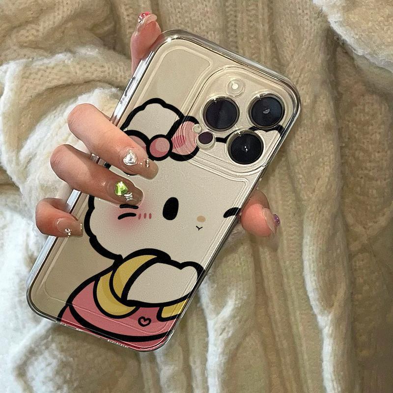 可爱KT猫适用华为p70手机壳mate50卡通nuva11畅玩30男女6防摔10全包9x保护荣耀100个性90新款x50i情侣v40麦芒