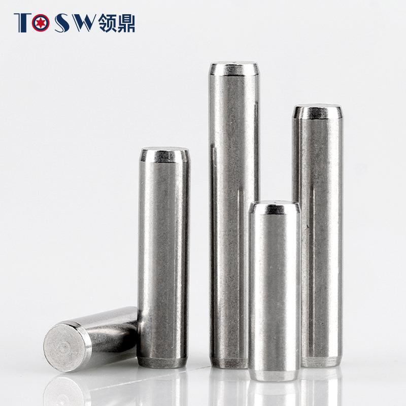 304不锈钢实心销圆柱销6子B119617定位销子固G定销钉MM1M2M3M4M5M