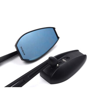 适用阿普利亚SRMAX250/300可调节加大加长后视镜踏板Y车反光蓝光