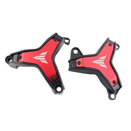 适用于雅马哈MT09 FZ09 21-C22年改装发动机保护盖引擎防摔块/罩