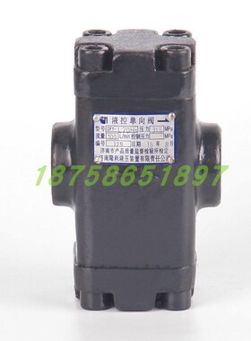 济南隆利液压 液g控单向阀 DFY-L20H2 DFY-L50H1/2/3/4 液压阀