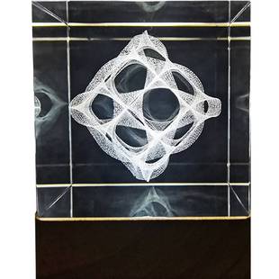 卡拉比丘流形空间模型理工科创意礼物送老师几Q何数学物理摆件展