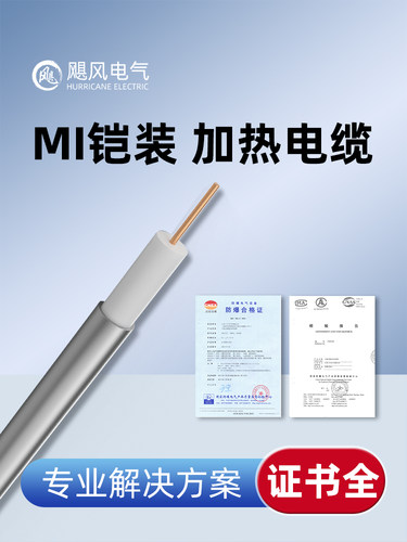 热带米铠装加热电缆不锈钢铠装电热带超高温热带制造商