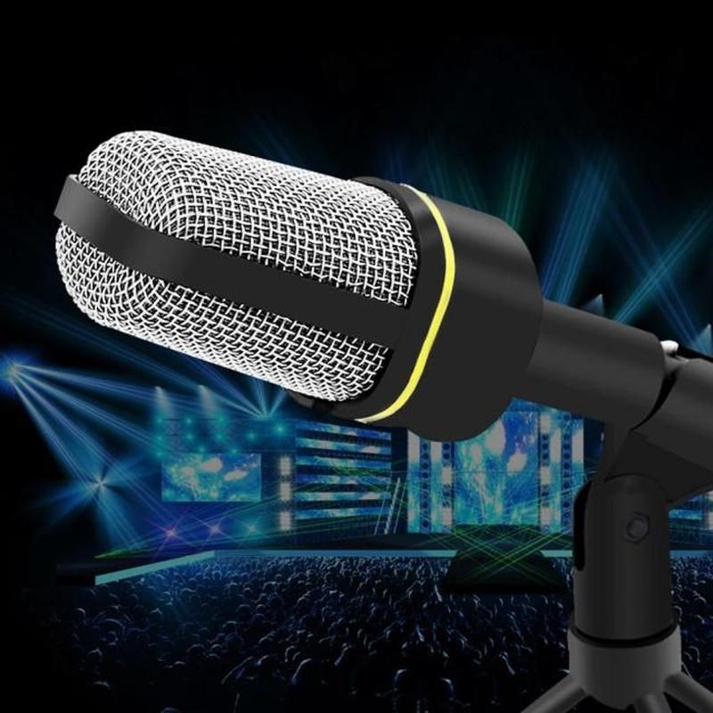 Professional 3.5mm Stereo Microphone WiredO Broadcast Studio