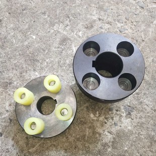 杭州M7130磨床配件联轴器x四孔桂四川M71北40磨床电机联轴器