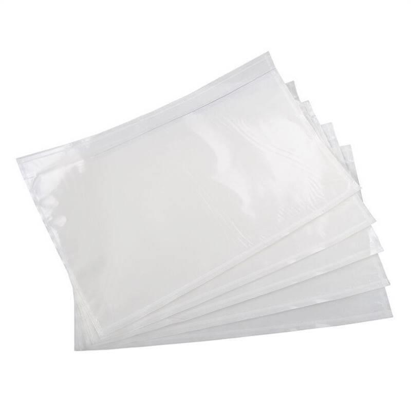 长边开口背胶袋25l0*205mm1000个/箱透明装箱清单袋随货单据袋