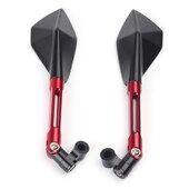 I铝合金后视镜 改装 反光镜倒车镜配 SR4MAX 适用隆金无极SR150GT