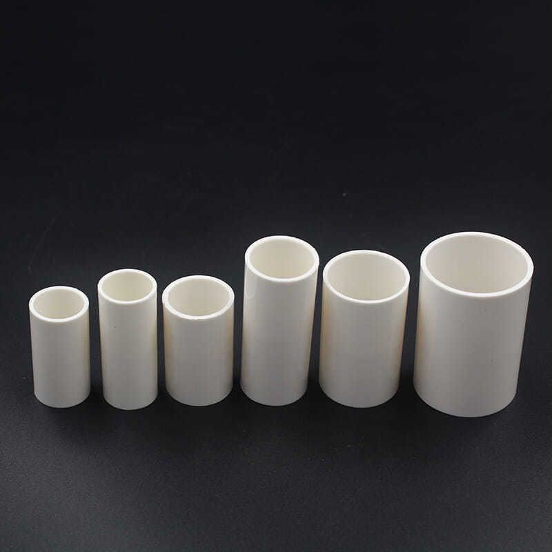 PVC阻燃电线管直k接接头20 25 32国标直接加长加厚线管直接束接4