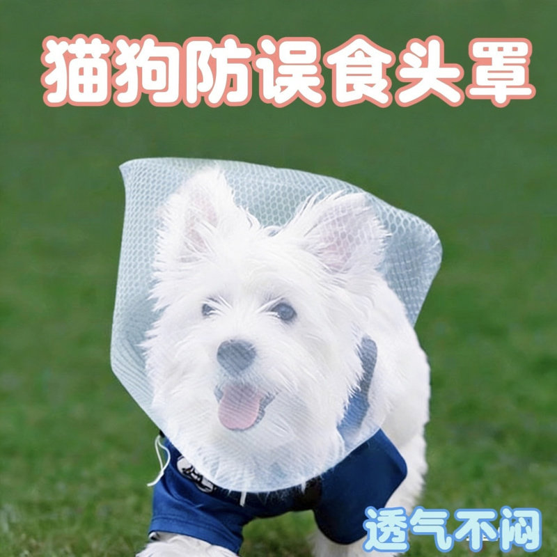 小型宠物隔离嘴罩防舔误食家用狗狗防乱咬防护口罩器具