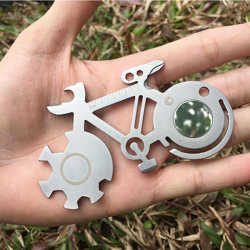 山地车维修工具包户外多功能工具刀卡自行车骑行装备修车配件