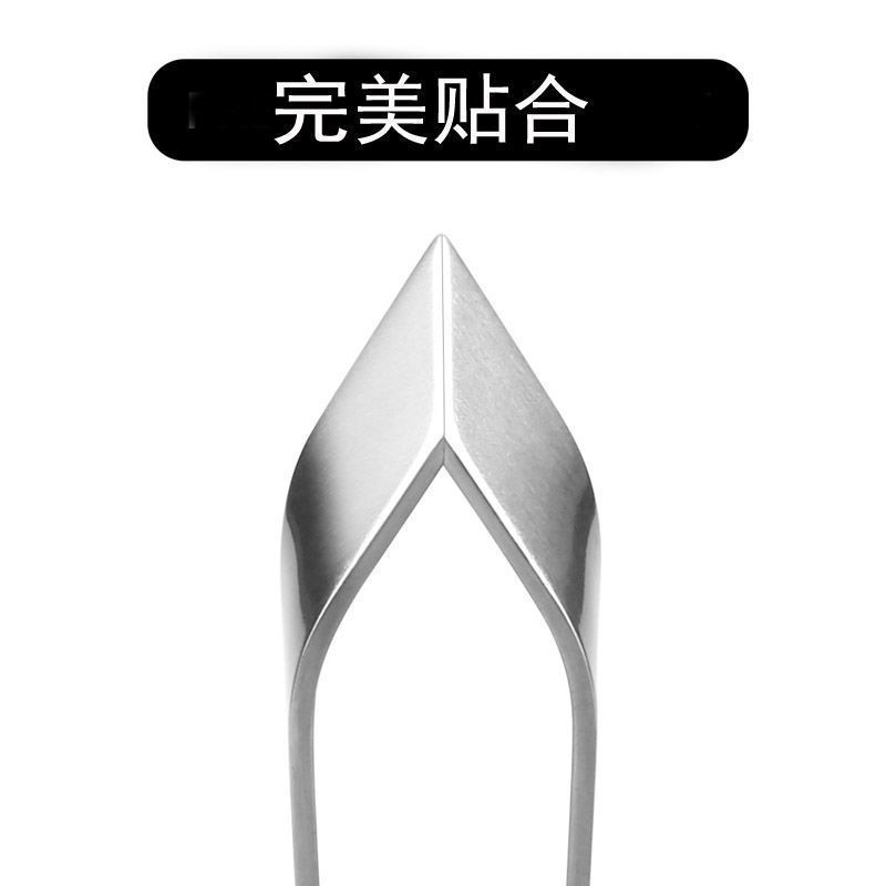 厨房斜口不锈钢拔毛镊子猪毛鸡鸭毛胡子鱼刺多功能拔毛夹子