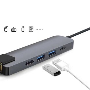 Type USB. Lan Hub USB HDMI Ter Compatible