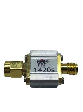 1420MHz 射电天文专用SAW带通滤波器J,80MHz带宽,SMA接口