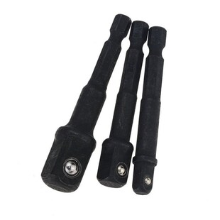 7PCS 1/4 3/8 k1/2 Socket Adapter Bits Set Hex Drill Nut Dr