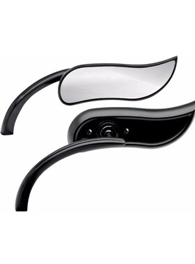 阿伦奈斯哈雷滑翔软尾用黑色迷你后视镜G 48路威S街霸流线型反光