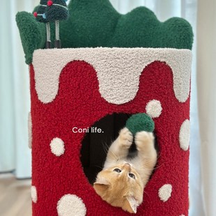 猫架 W通用封闭式 Coni life雪桶猫窝猫树一体双层猫咪别墅猫屋四季