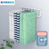 被芯展示架固定框家纺挂钩被子展架挂被L展架货柜家纺店床上用品