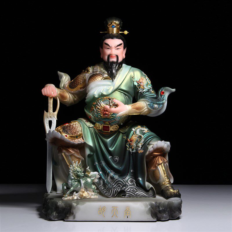 胡三太爷大太爷j八位太爷天霸天刚天祖云花神像汉白玉保平安家摆