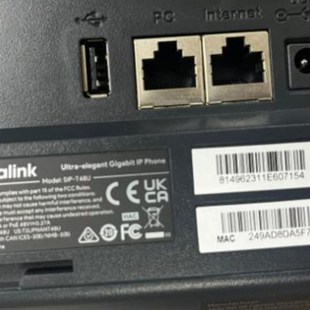 Yealink亿联SIP IP话 T48U旧SIP网络电话机Wifi大屏触控录音UWSB