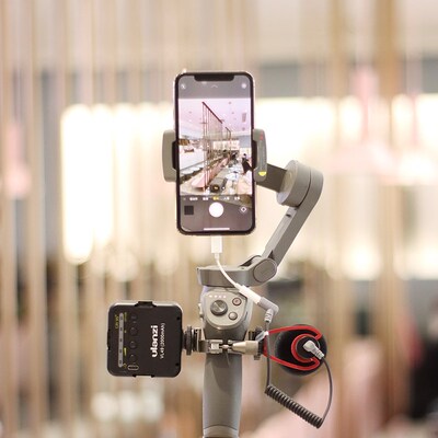 Dji Osmo Mobile 3 4 Microphone MouFnt LED Light  Ring Adapte