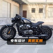 短尾总成挡泥板手把空滤配件整车改装 适用奔达b灰石250 300改装