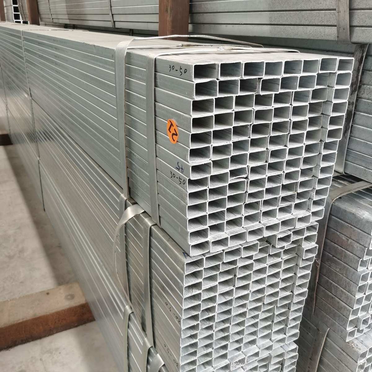 镀锌方管 冷镀锌板管 圆z管 大棚管 规格齐全 可定尺