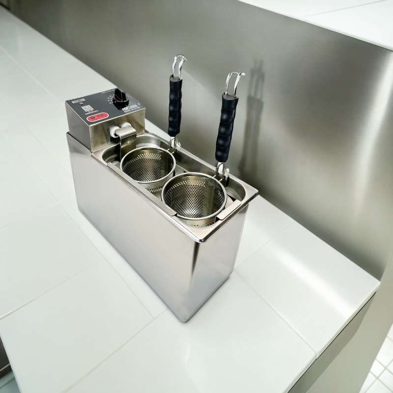 合马HCN-2S两头煮q面机多功能便利店煮面机大功率加热快多功能商