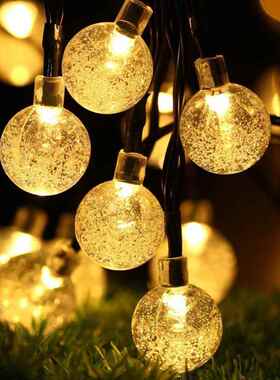 10M 50Led Solar Powered Bulbs Led String Lights for Outdoor