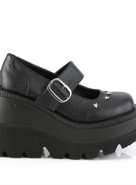 玛丽珍乐福MHD鞋英伦鞋womeyn pltform shoes M Jane loafer单