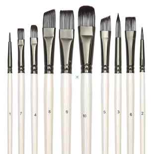 Paint Brushes Set for Art Acrylic Gouache Oil Watercolor