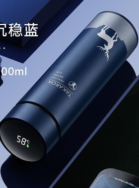 500ml vacuum cup Temperature Display Hot Water Bottle teacup