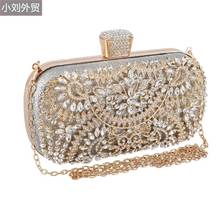 women evening party clutch bag girls diamond rhinestone bag