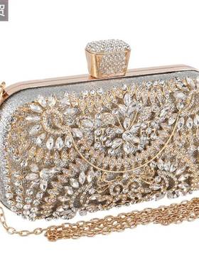 women evening party clutch bag girls diamond rhinestone bag