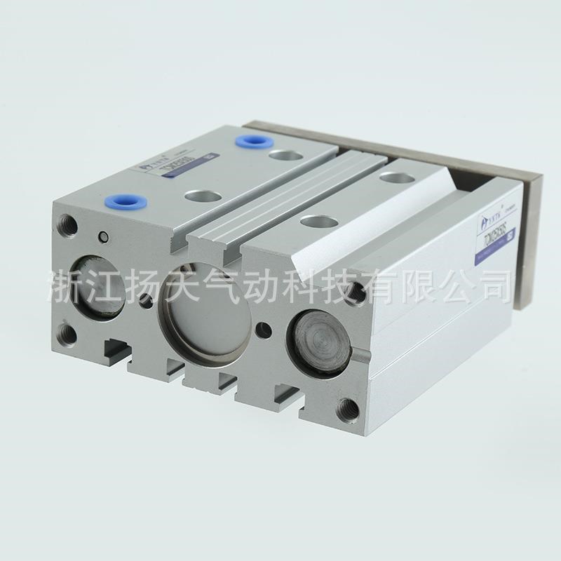 三轴三杆气缸带e导杆TCM25X20/30/50/75/100/125/150/175S大推力