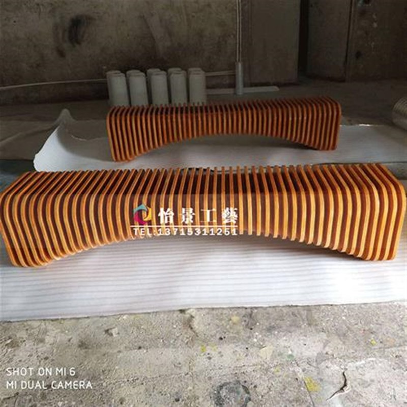 玻璃钢异性造型休闲椅简约艺术休闲E座椅酒店商场美陈休闲椅摆件