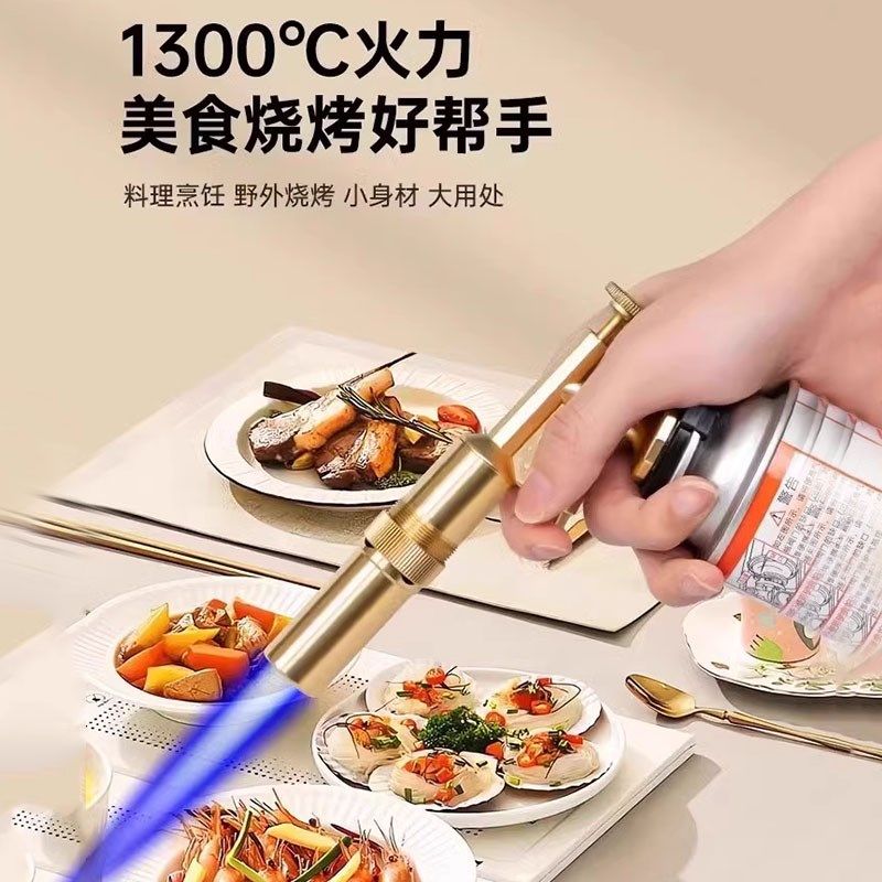 德国精工全铜喷枪手持喷火器枪气罐家用烧毛神器耐用高Z温户外便