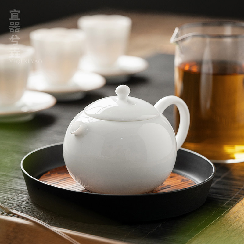 甜白瓷 凤鸣壶功夫泡茶壶家用手工C小号西施壶 T一人用茶具中式单,餐饮具,茶壶,淘宝优惠券,粉丝福利购,淘宝优惠卷